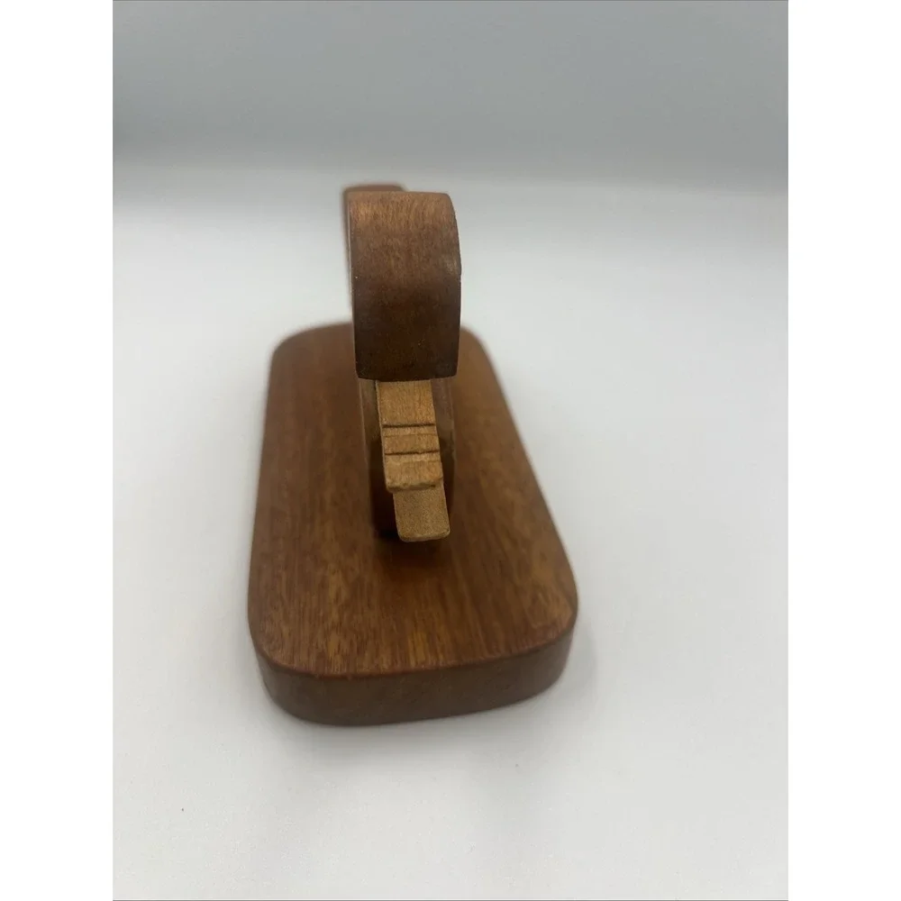 Handmade Wooden Duck Recipe Note‎ Pencil Holder Folk Art Farmhouse